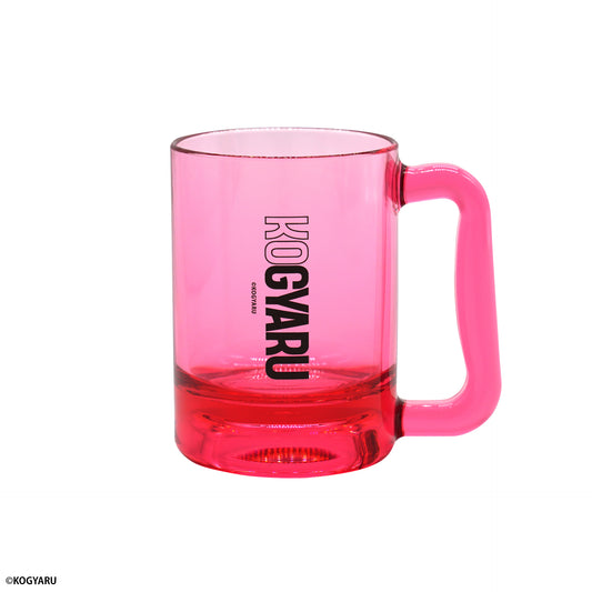 KOGYARU×GiGO　クリアカップ　ピンク